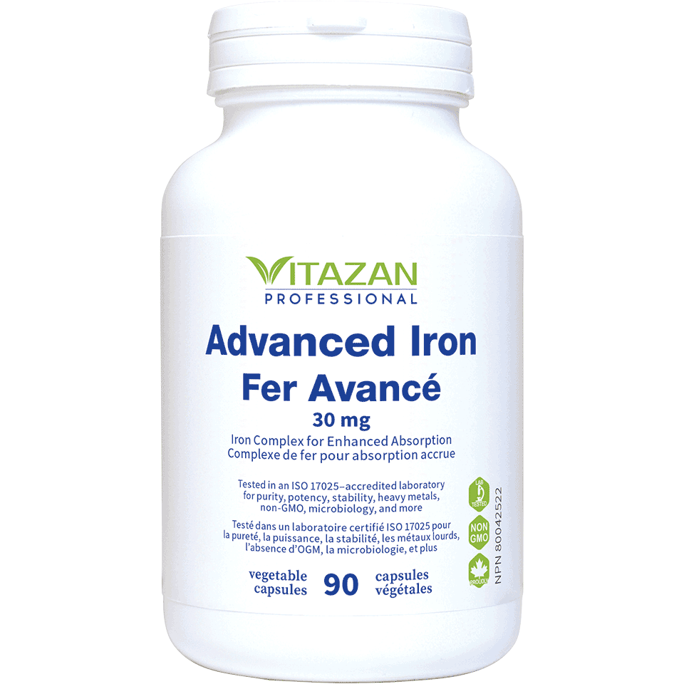 Advanced Iron (30 mg · High Absorption · Helps to Prevent Iron Deficiency) Image