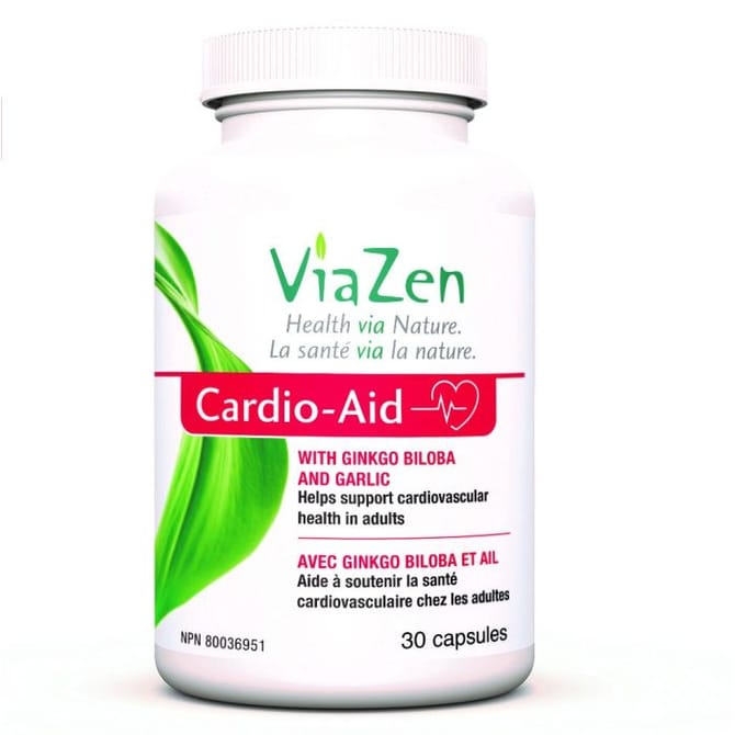 Cardio-Aid (avec ginkgo biloba et ail)