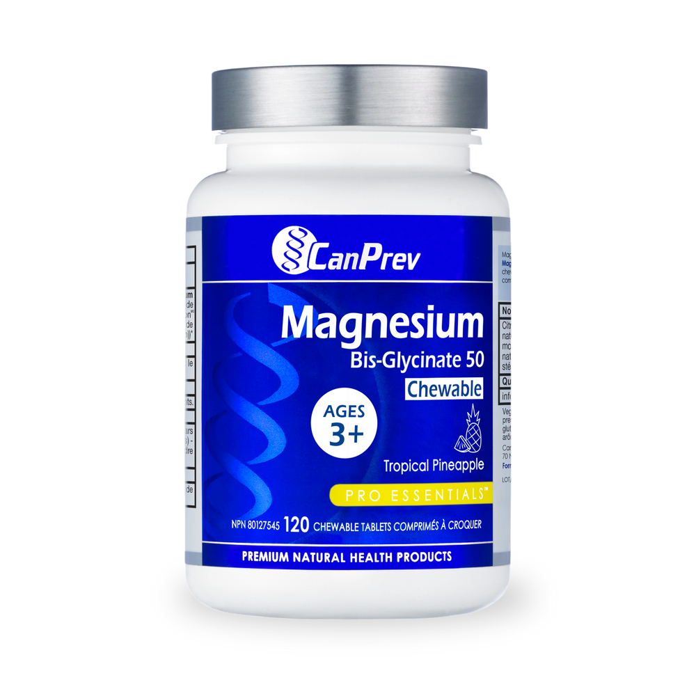 Magnesium Bis·Glycinate 50 Croquable - Ananas Tropical