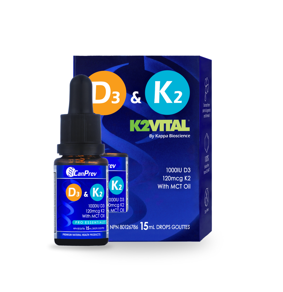 D3 & K2 gouttes - MCT