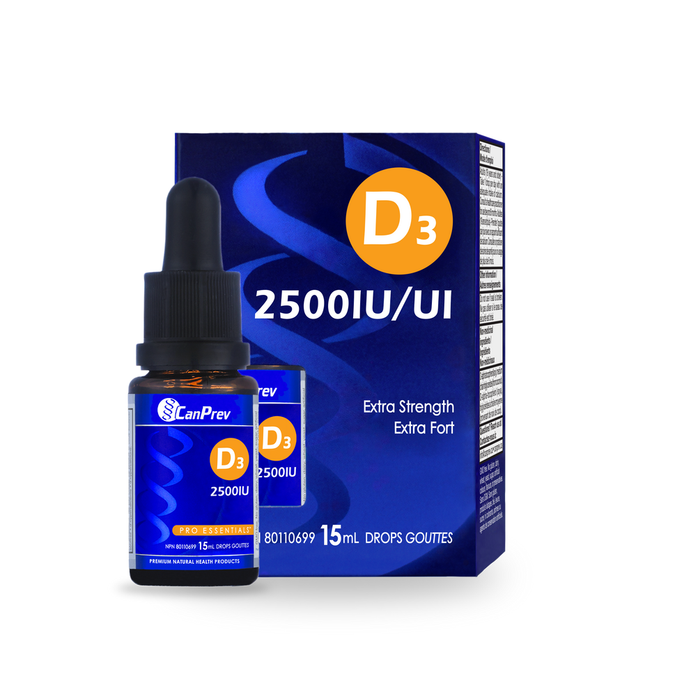 D3 Gouttes 2500IU - MCT