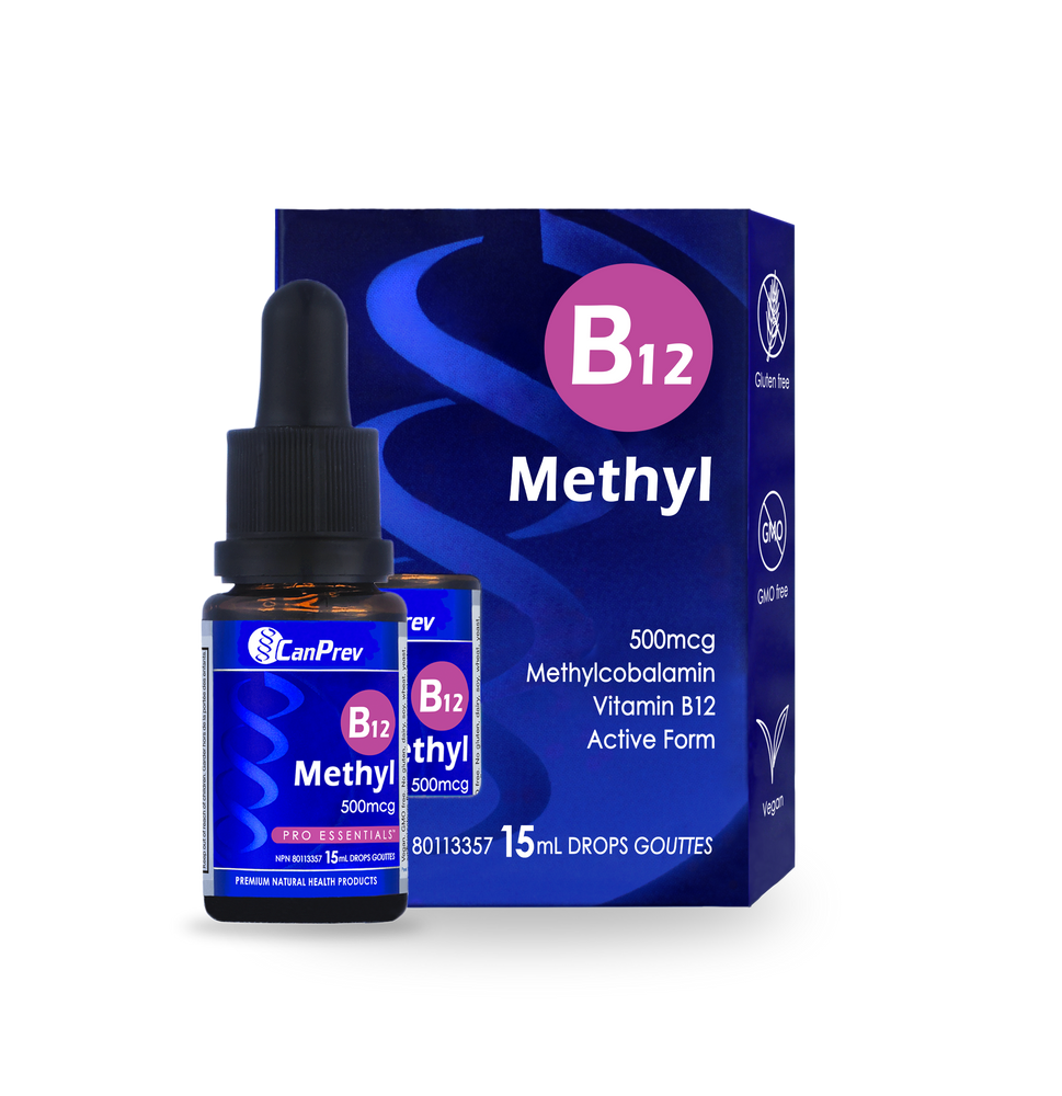B12 Methyl 500mcg gouttes - Bleuet
