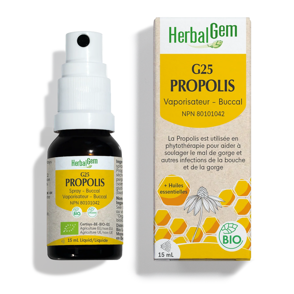 G25 -Propolis spray buccal