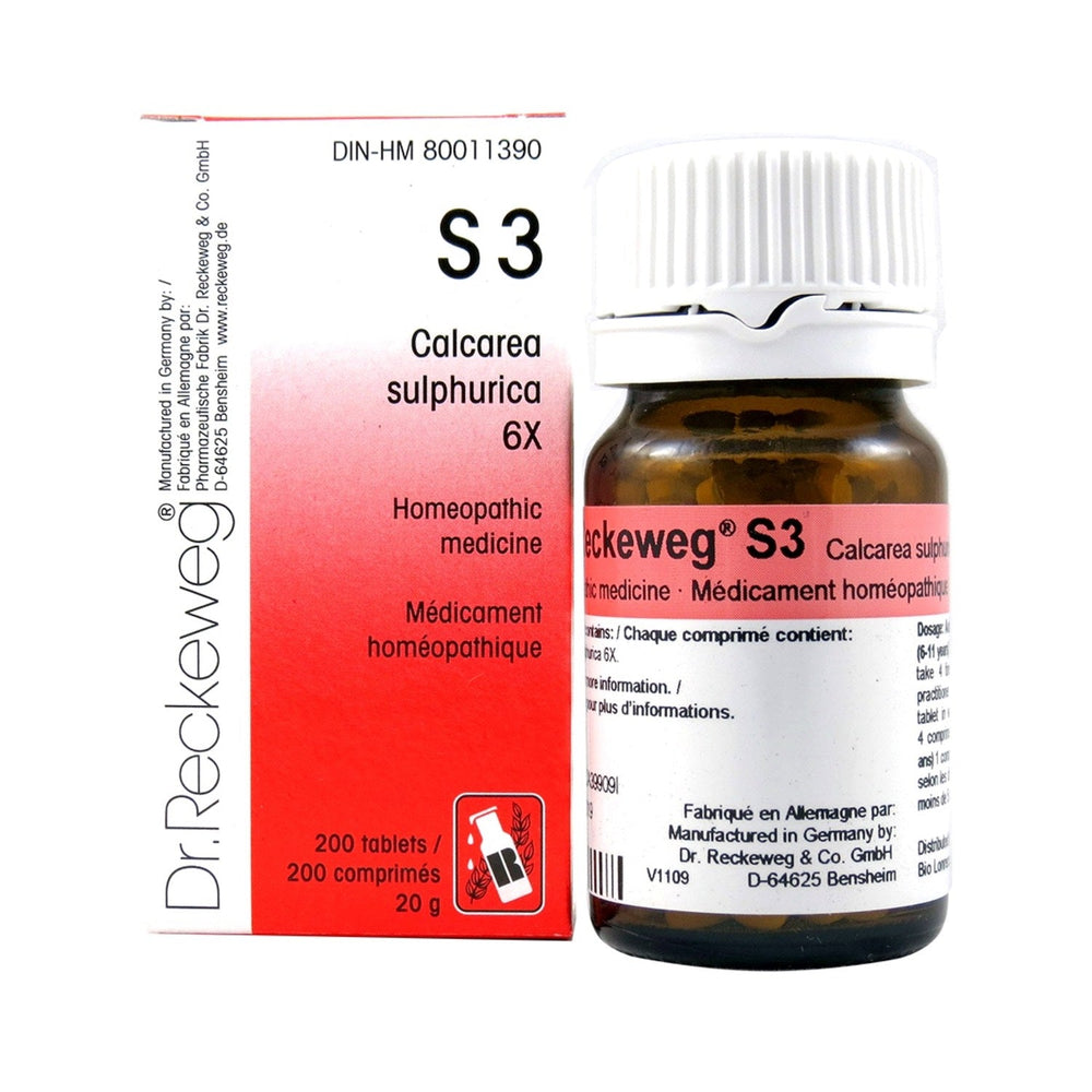 S3 - Calcarea sulph