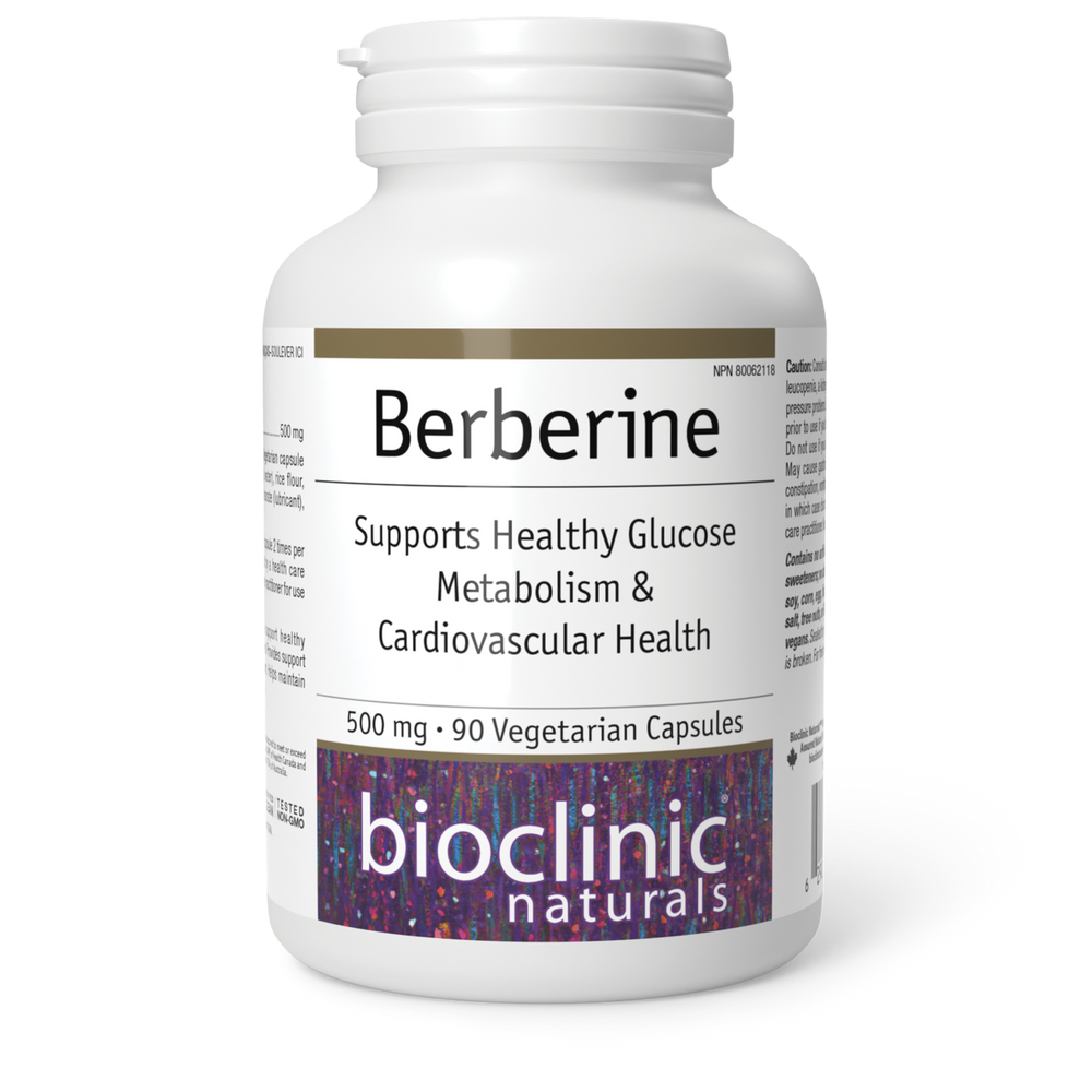 Berberine (anciennement Berberine HCl) · 500 mg Image