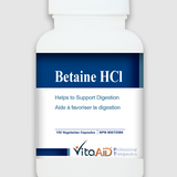 Betaine HCL (Aide digestive pour l'hypochlorhydrie) image 1