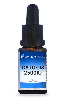 Cyto D3 Drops 2500IU - MCT Base Image