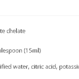 Magnesium Bis Glycinate - 300mg Full Chelate Liquid image 2