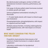 Teinture de pollen de pin bio - double extrait image 3