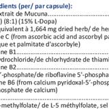 Synerdopa (Extrait de Mucuna avec vitamines B actives) image 2